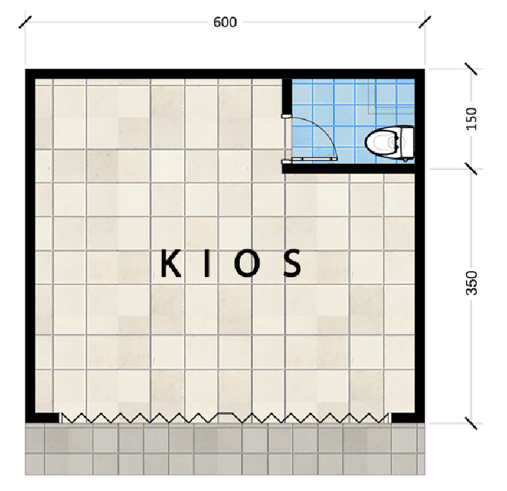 Layout Kios